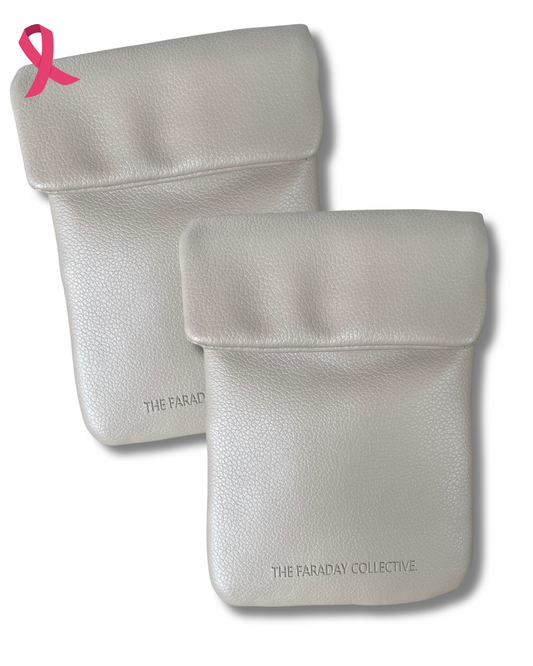 Signal Blocking Pouch Sara - Taupe (Duo)