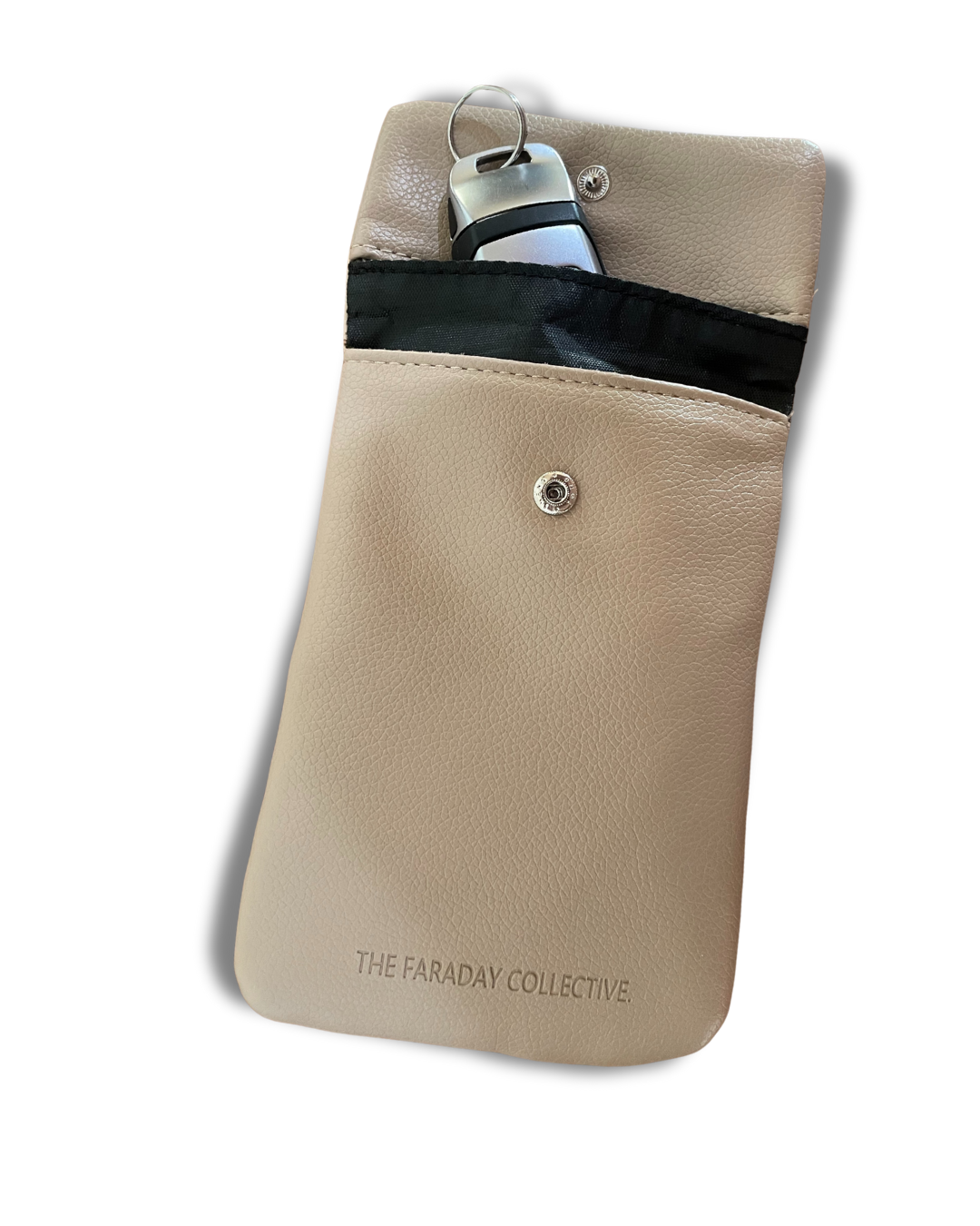 Signal Blocking Pouch Sara - Taupe (Duo)