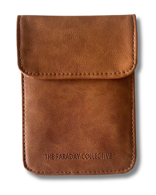 Signal Blocking Pouch Clara - Tan