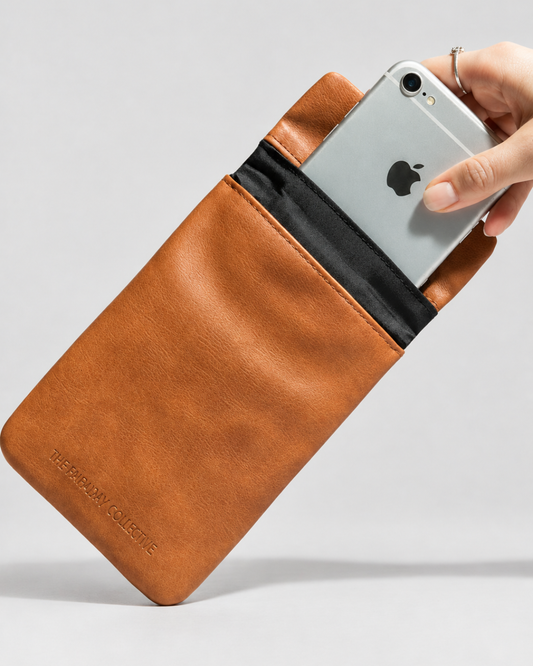 Signal Blocking Pouch Sara - Tan