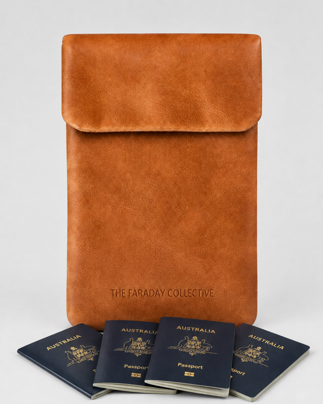 Signal Blocking Pouch Sara - Tan