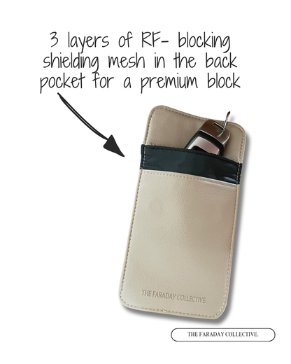 Signal Blocking Pouch Taupe (Bundle)