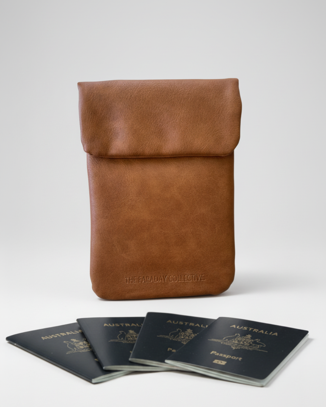 Signal Blocking Pouch Sara - Tan