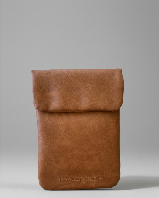 Signal Blocking Pouch Sara - Tan (Clearance)