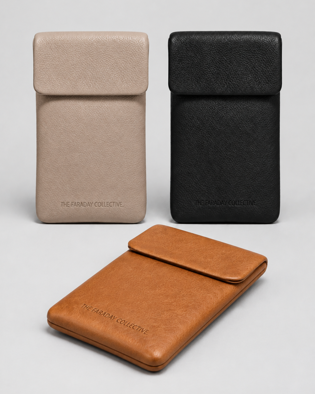 Signal Blocking Pouch Sara - Taupe