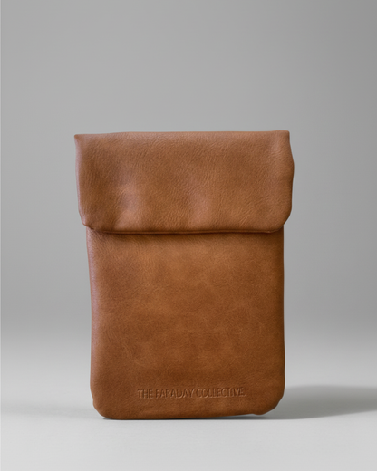 Signal Blocking Pouch Sara - Tan Duo