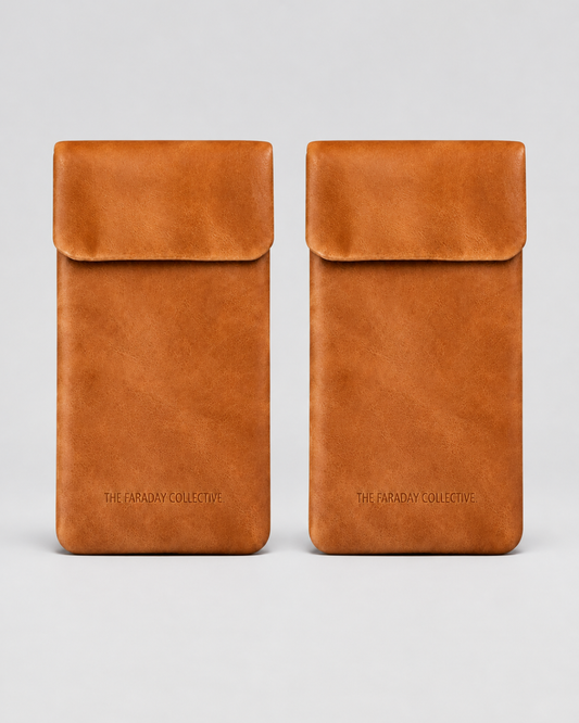 Signal Blocking Pouch Sara - Tan Duo