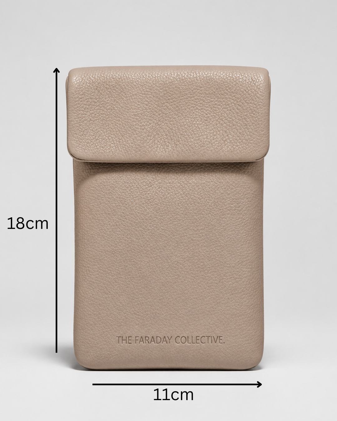 Signal Blocking Pouch Sara - Taupe