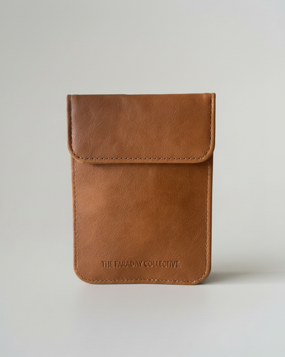 Signal Blocking Pouch Clara - Tan