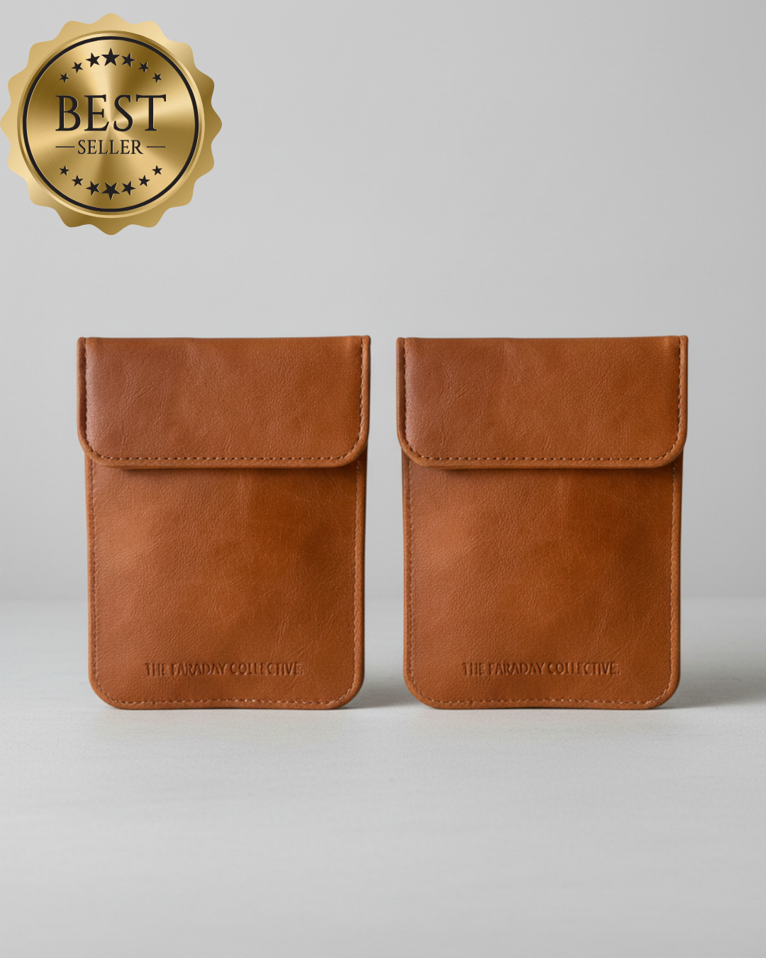 Signal Blocking Pouch Clara - Tan (Duo)